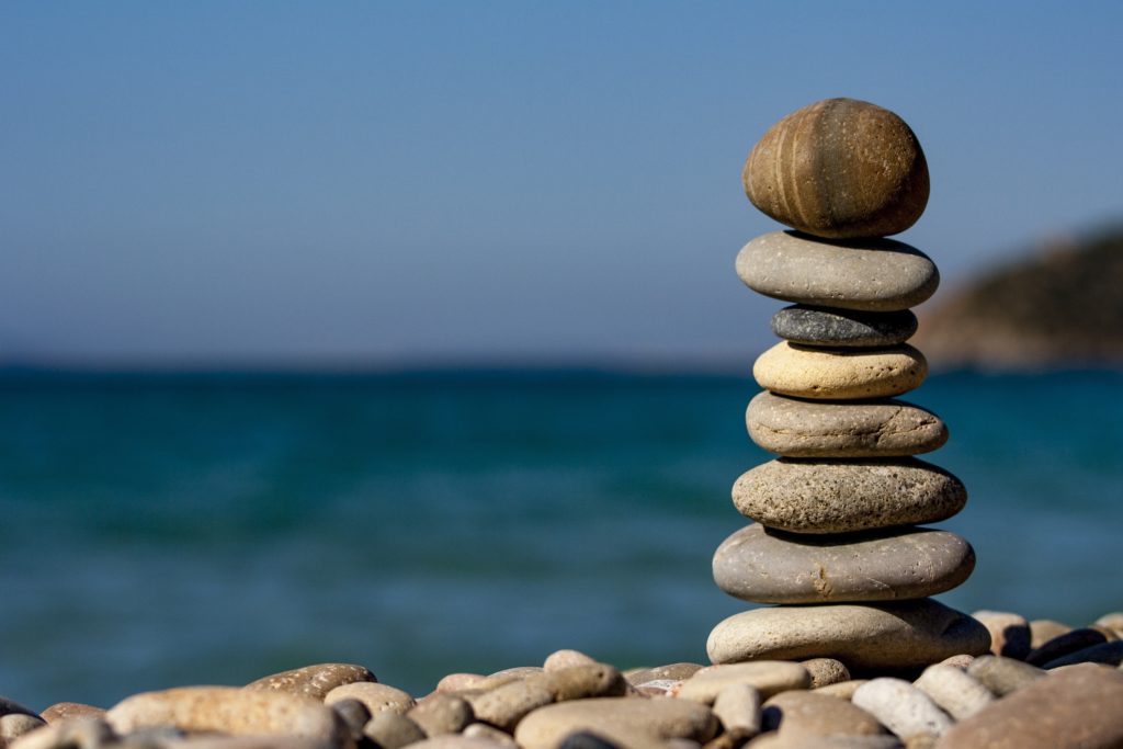 Meditation helps you stay balanced and is very relaxing.