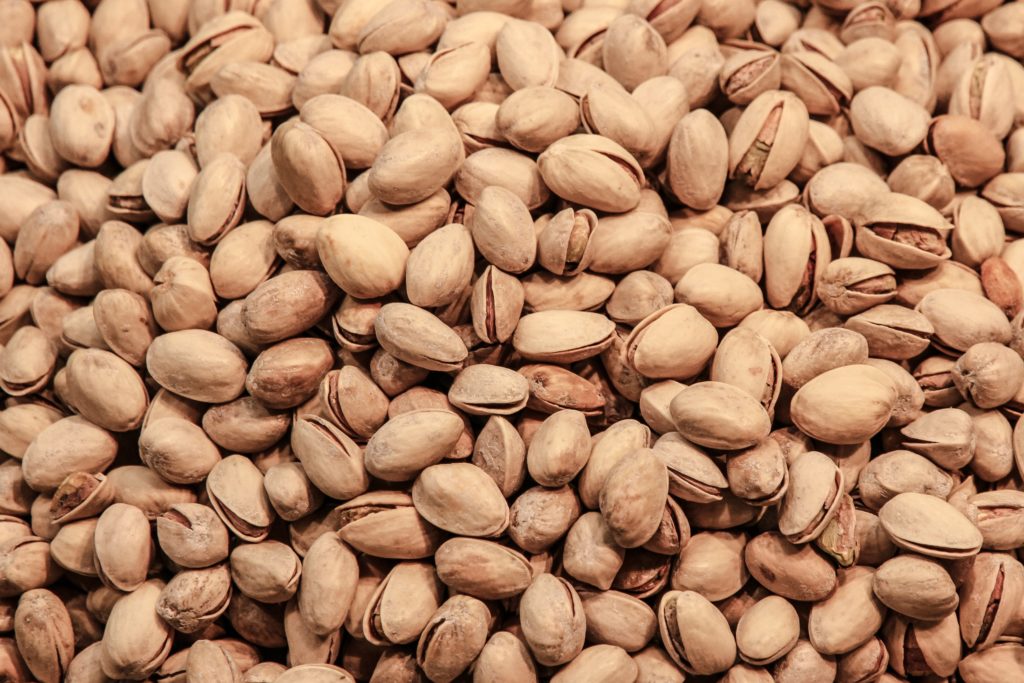 Pistachios can be eaten as a snack and is great for stress relief!