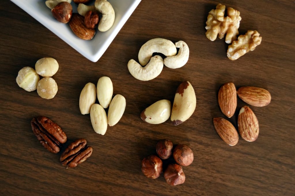 Brazil nuts and almonds help reduce anxiety
