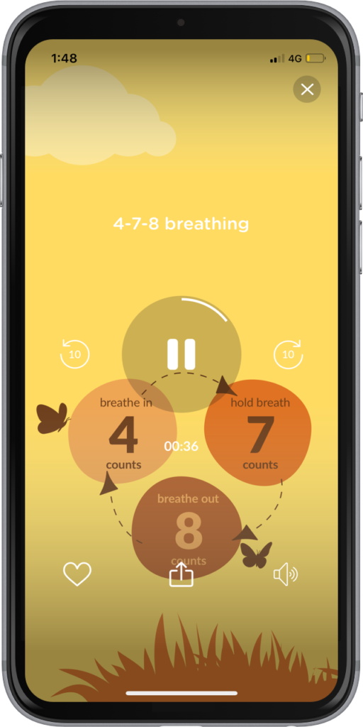 4-7-8 breathing is one of the best breathing exercises for sleep.