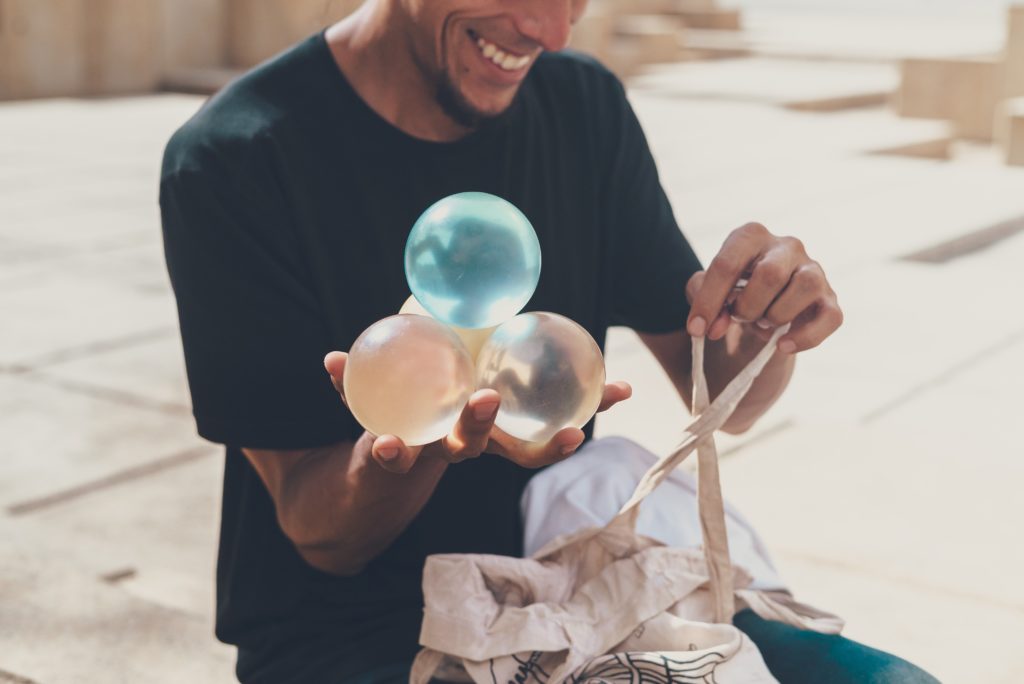 Consider yourself a juggler who can only hold two balls in your hands at any given moment. Each ball represents a different aspect of your life.