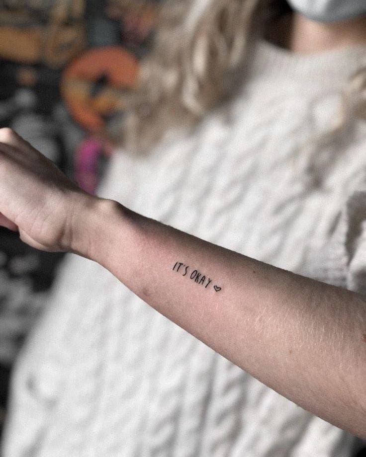 One Womans ThoughtProvoking Tattoo Sparks an Important Conversation About Mental  Illness