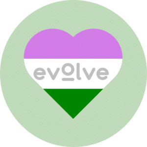 Genderqueer Flag Digital Sticker