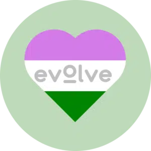 Genderqueer Flag Digital Sticker