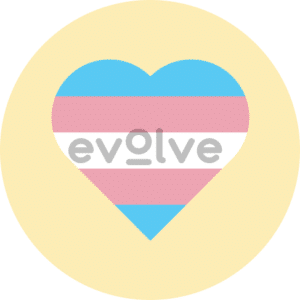 Trans Flag Digital Sticker